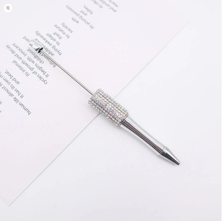 Colorful Diamond Bead Pen – DIY Gradient Sparkle Ballpoint Pen, High-Value Puzzle Gift for Students (Wholesale)